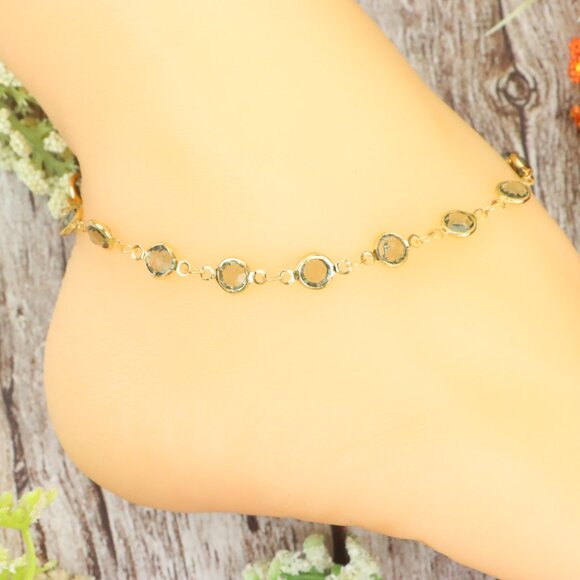 "Dainty Anklet for Women – Elegant Everyday Jewelry & Perfect Gift | MLCRC1283 - Picture 4 of 10